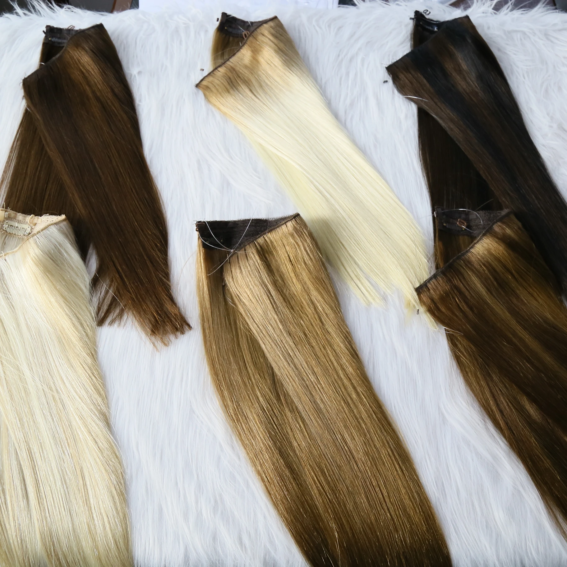 Double Drawn Hola Hair Extensions for wholesale with factory price