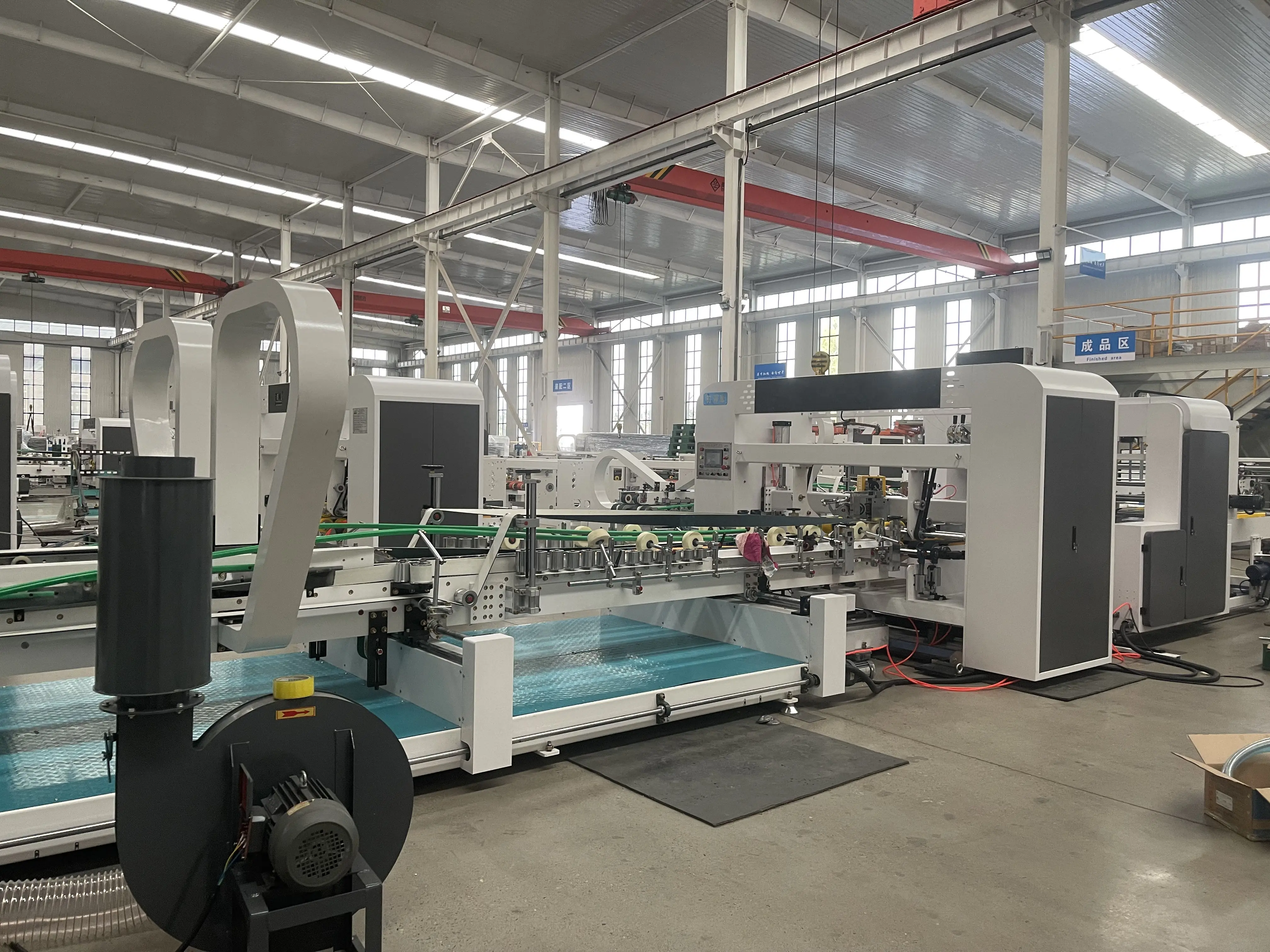 Full Automatic Folder Gluer Stitching Machine for Carton Boxing Making