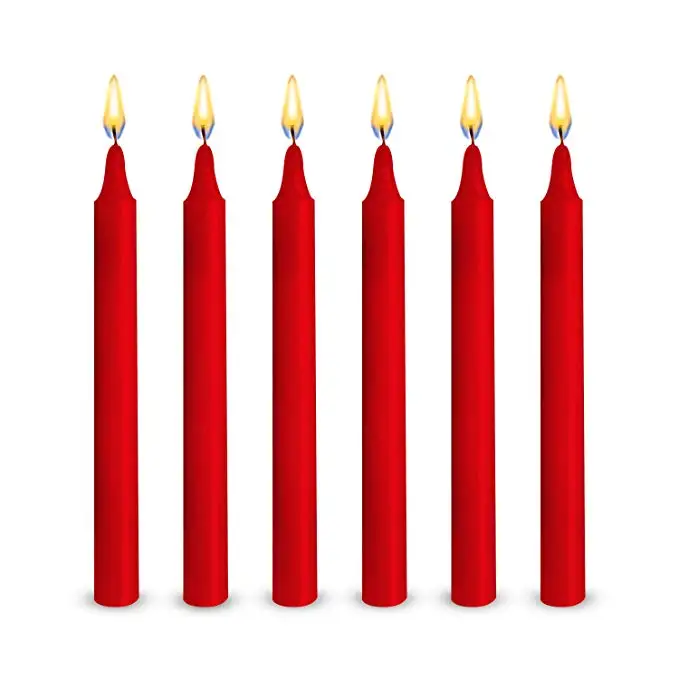 
Megical Candles-Unscented 4inch mini religious church Chime Chanukah Spell Candle For Jewish 