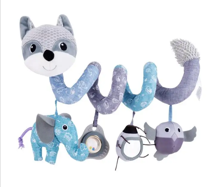 Новинка SOZZ игрушка детская кровать трейлер лиса кровать с музыкальным кольцом кольцо бумага