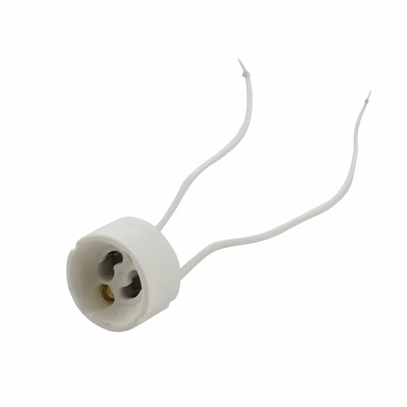 
10cm GU10 Base Halogen Socket Ceramic Lamp Holder GU10 