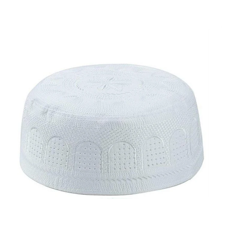 Большой материал шляпа мусульманская Мужская мусульманская молитва шляпа мужская