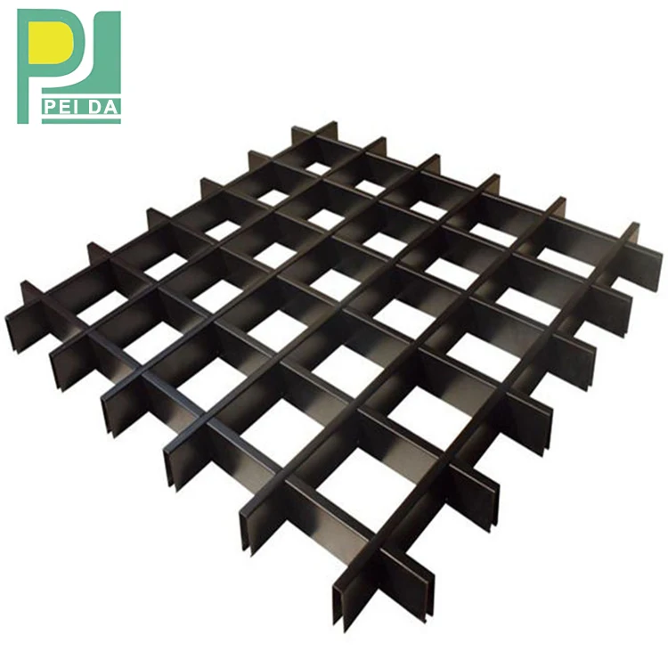 Decorative Metal Suspended Ceiling Tiles Grid Ceiling Design Aluminum