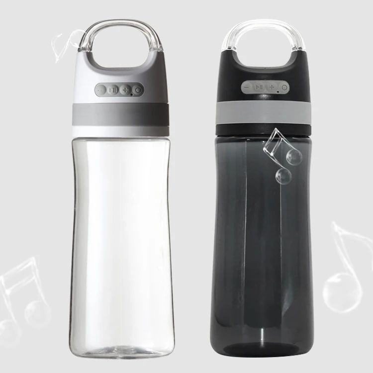 
Blue Tooth Speaker Plastic Water Bottle Waterproof Wireless Speaker Music Player Travel bottle 