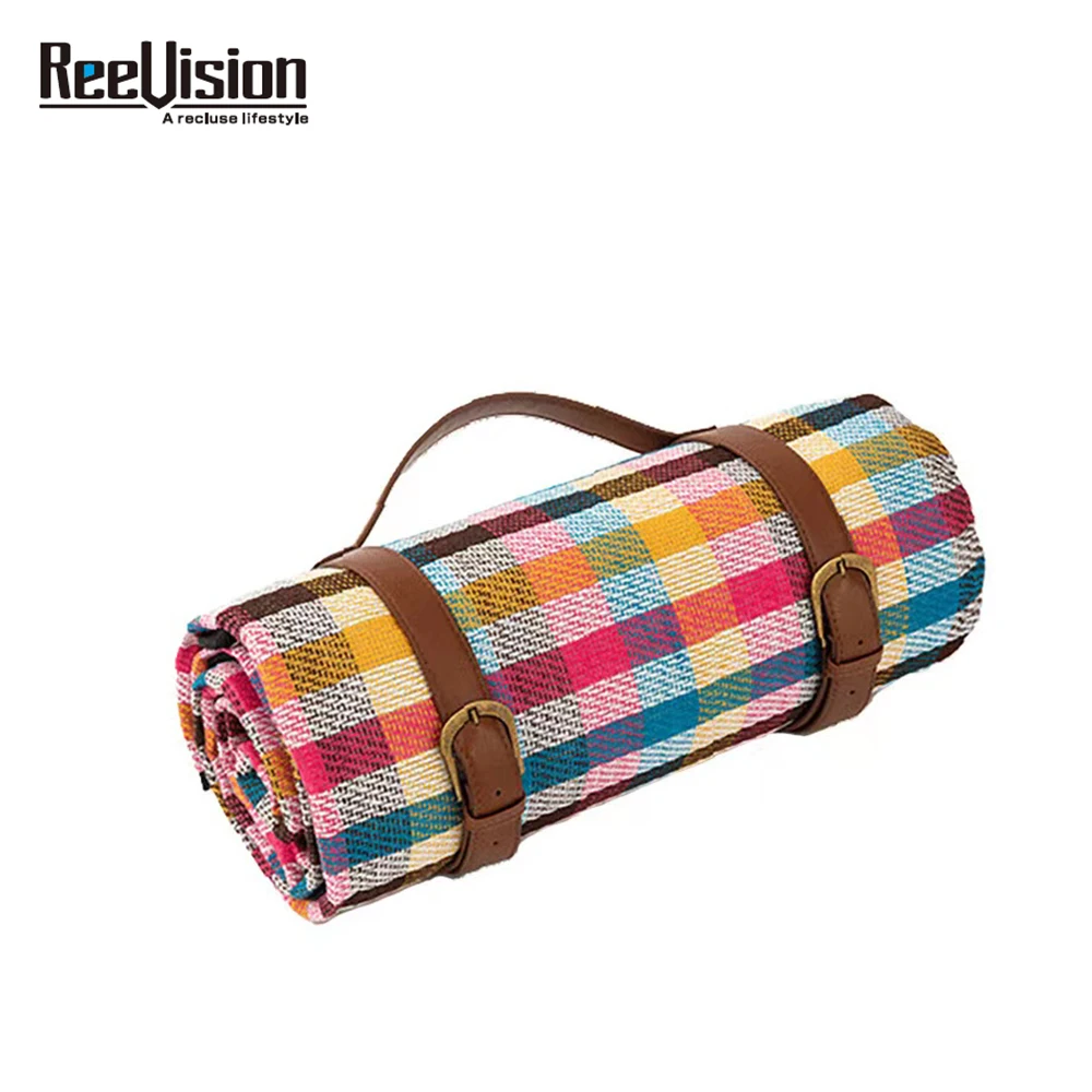 High Quality outdoor garden Picnic Mat extra large fleece portable Travel Camping Beach Picnic Mat Waterproof Rug Blanket Rug