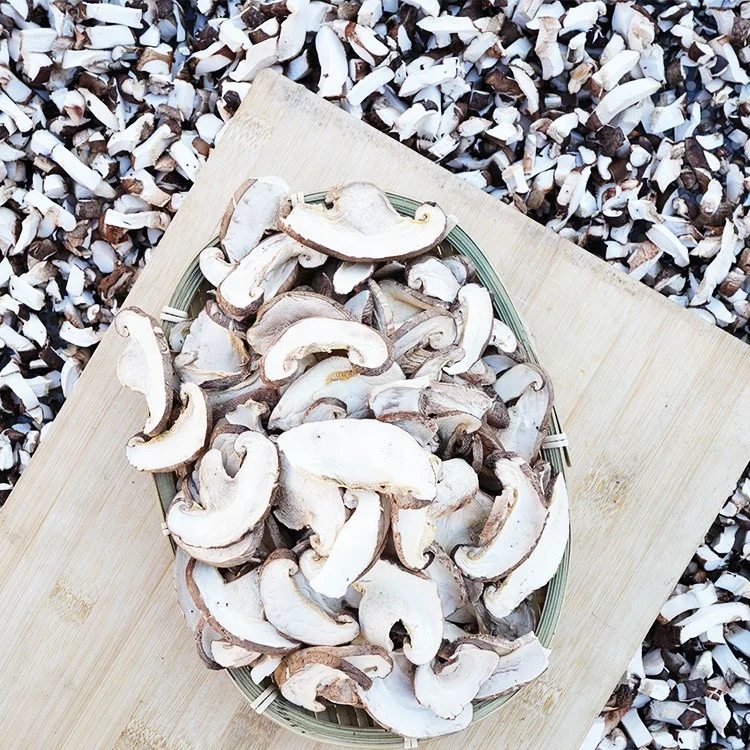 Cultivated High Quality Dried Shiitake Mushroom Slice