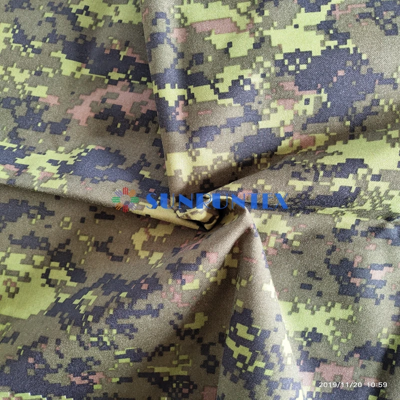 500D nylon material pu coated waterproof camo cordura fabric waterproof cordura fabric