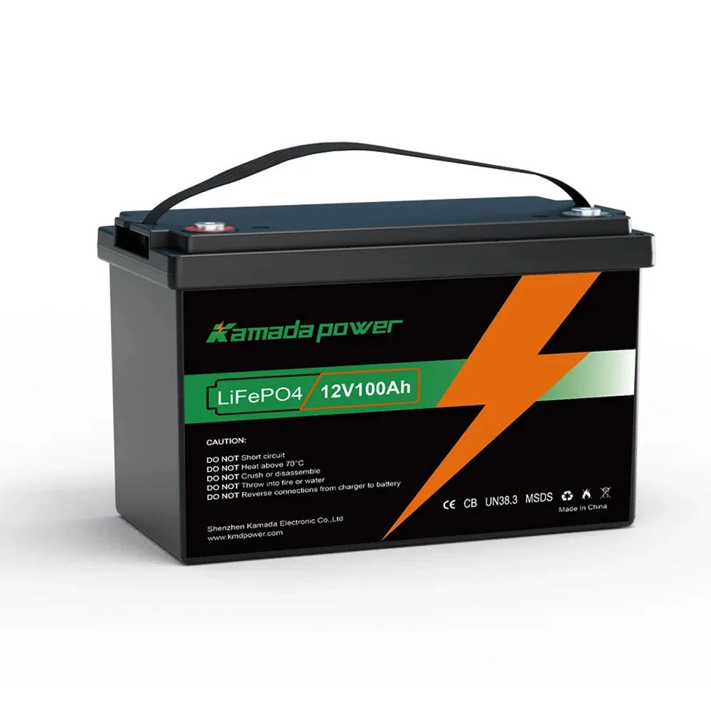 Заводская морская литиевая батарея 100Ah 12v Bluetooth Lifepo4 12V BMS