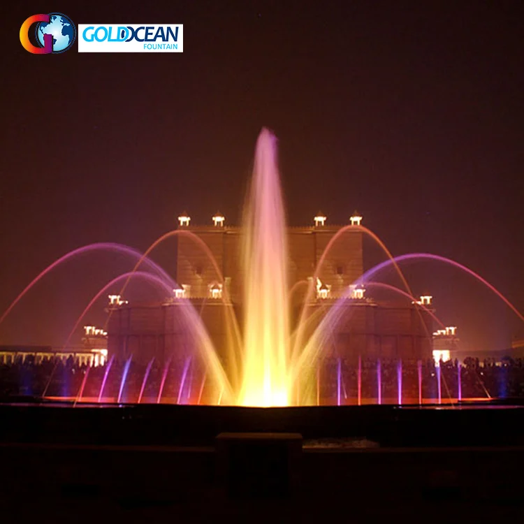 Outdoor Party Large Multicolor Musical Dancing Fountain