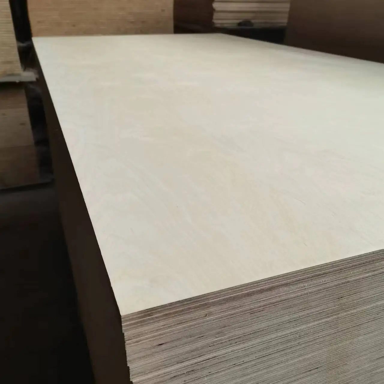 Factory 1220*2440mm Full Birch Plywood Sheet 16mm Birch Plywood Panel For Furniture