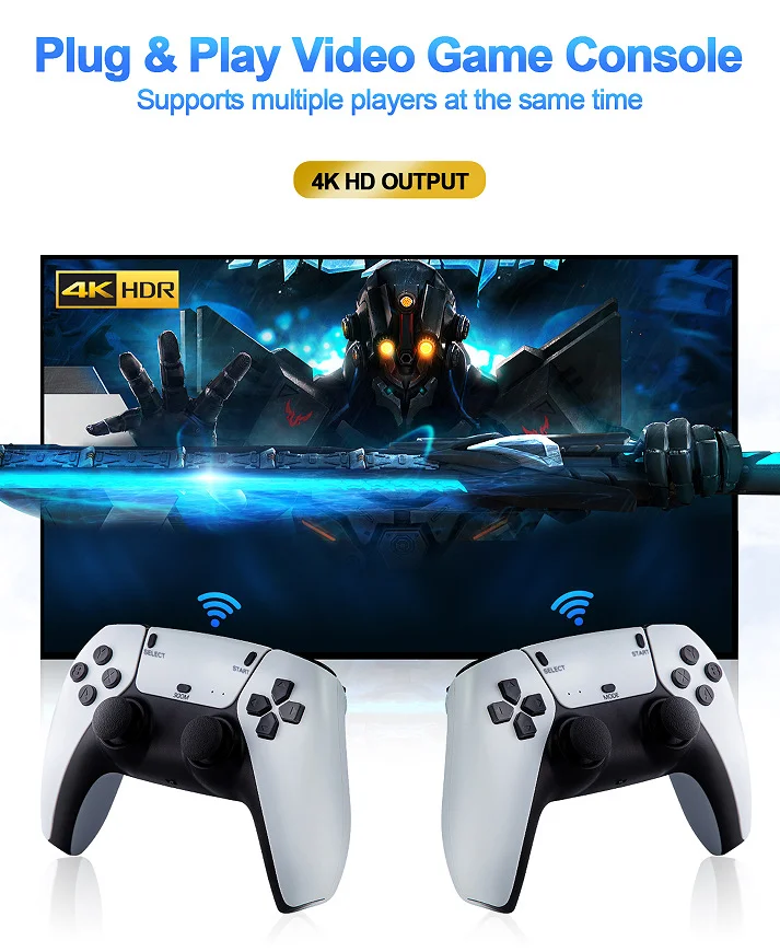 Игровая консоль M8pro 2 4G HD беспроводной трансграничный контроллер игровая винтажная аркадная домашняя