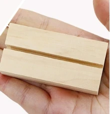 Wholesale Business Card Display Stand Wooden Card Holder