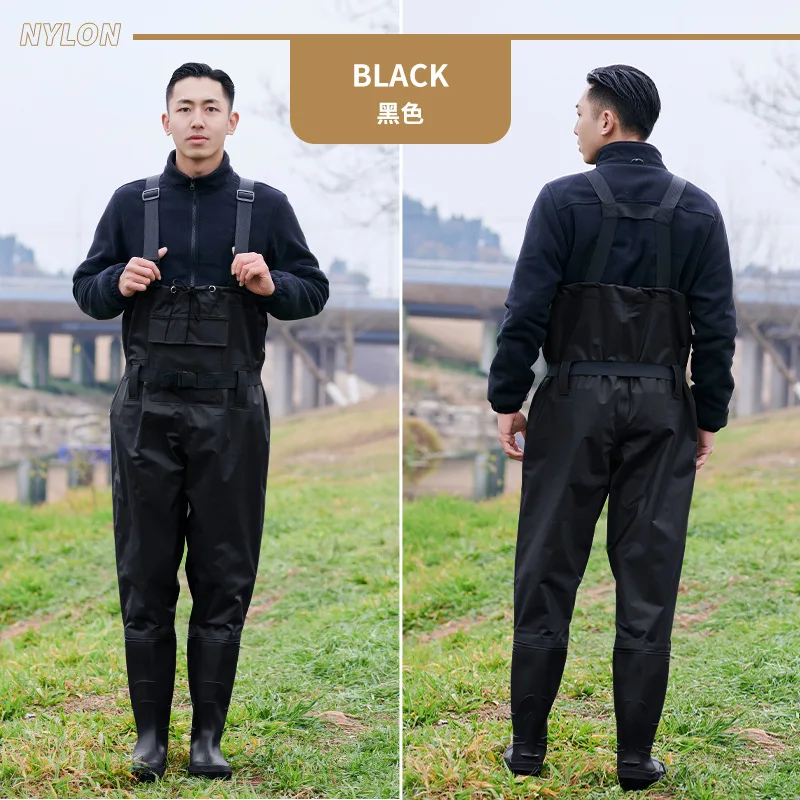 Wholesale Basic Agricultural Chest Wader Wading Boots Fishing Pants Waterproof Fly Fishing Waders