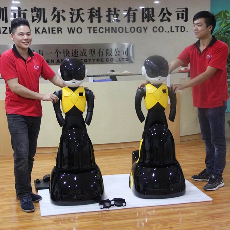 Factory Custom Plastic Parts Small Batch Products Manufacturing Silicone Mold Vacuum Casting Robot Parts Enclosure