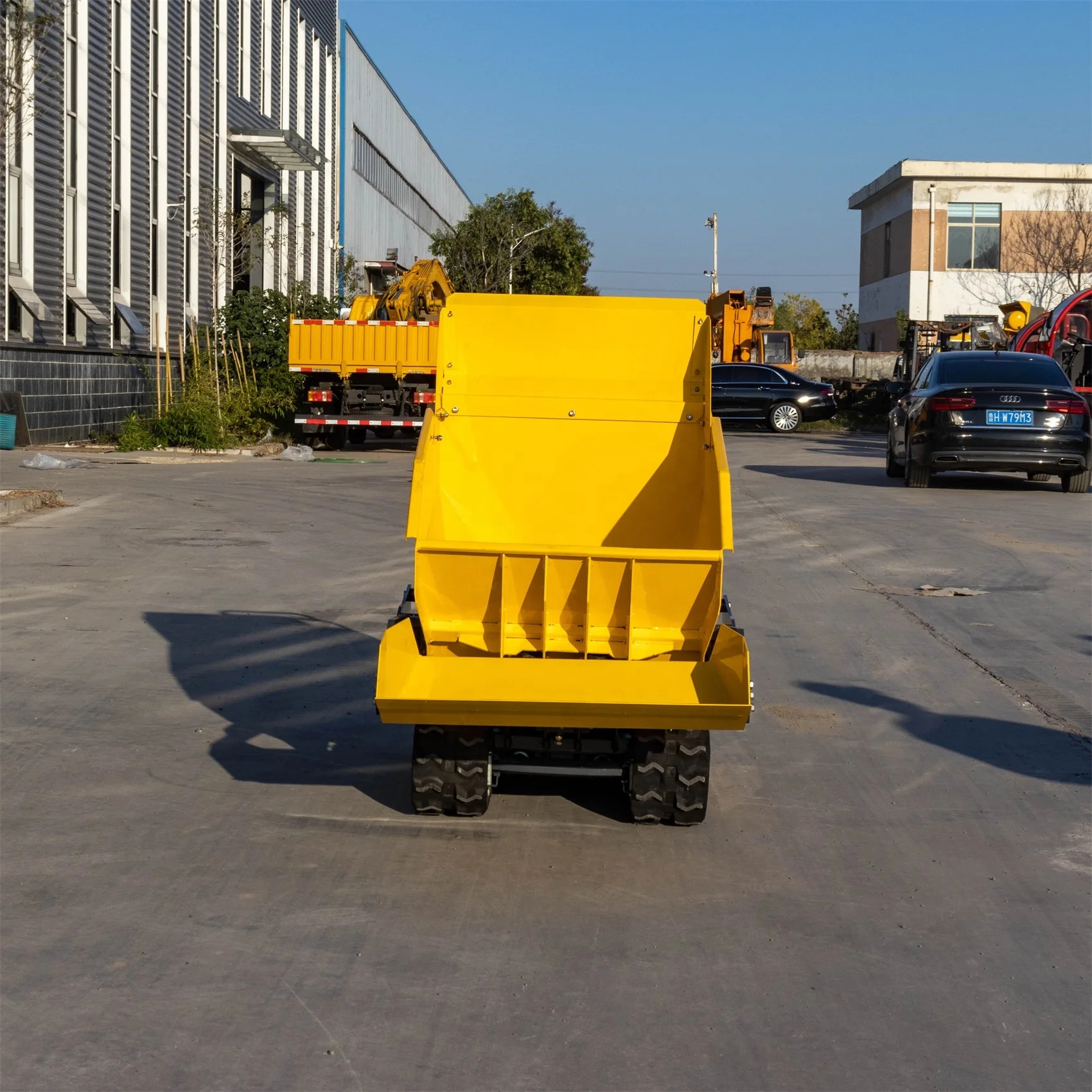Gasoline Diesel Engine mini dumper garden mini dumper strong carrying capacity