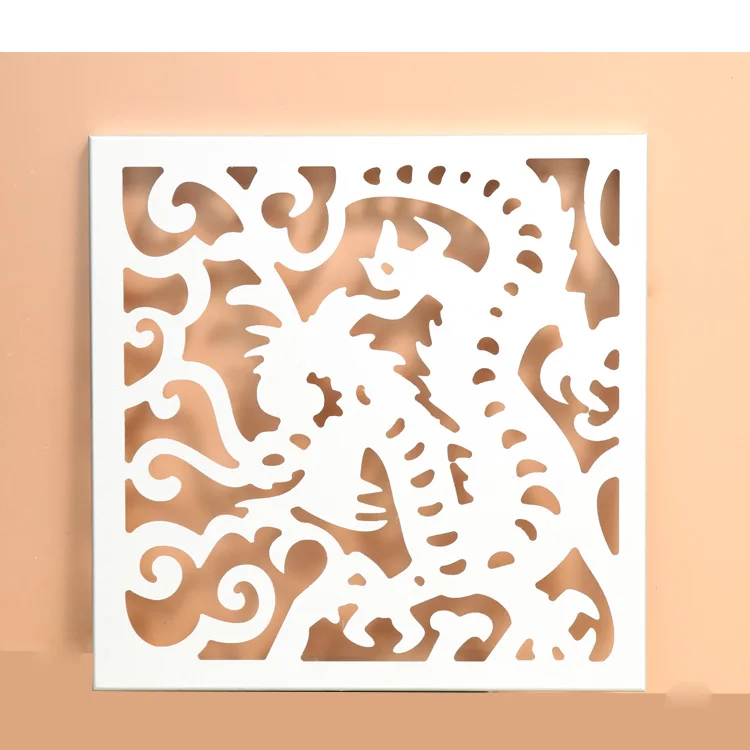 
Environmental protection Polyester paint aluminum plastic Cnc carved panel 