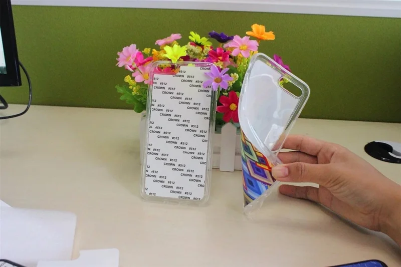 
TPU Soft Sublimation Coated Transfer Blank Phone Case for Phone 