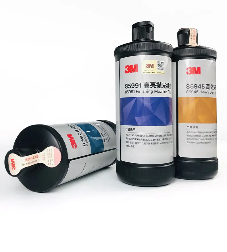 3M 85928 85945 85955 85990 85991 Full range of 8 first slurry polishing wax Eco-friendly White Car Paint Coating May Car Wax Liq