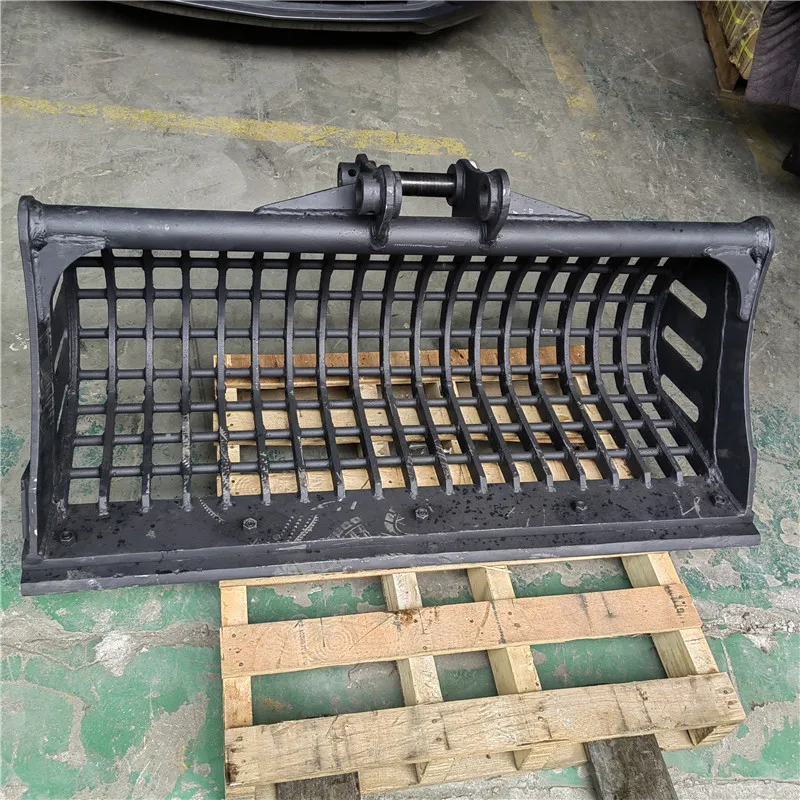 3-20 tons excavator bucket skeleton bucket 1200mm width sieve bucket