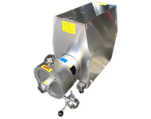 Sanitary Three Stage Pipeline 380V Homogenizing Circulating Stainless Steel Emulsification Pump