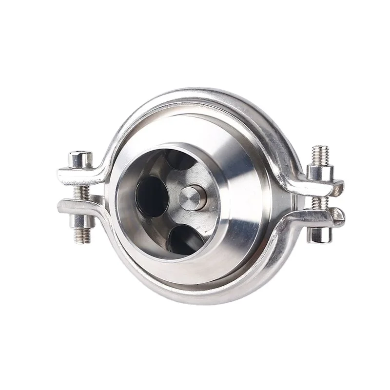KQ low price SS 304 316L stainless steel one way non return metal NRV 3/4 2' 4 inch sanitary welded check valve