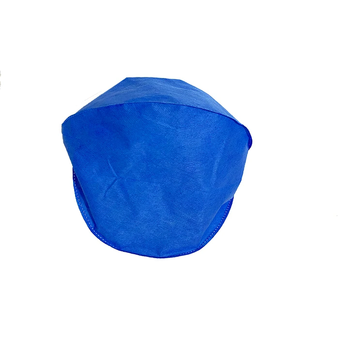 Non-woven Disposable Doctor Cap Operation Room Surgeon Hat Tie On Surgical Cap
