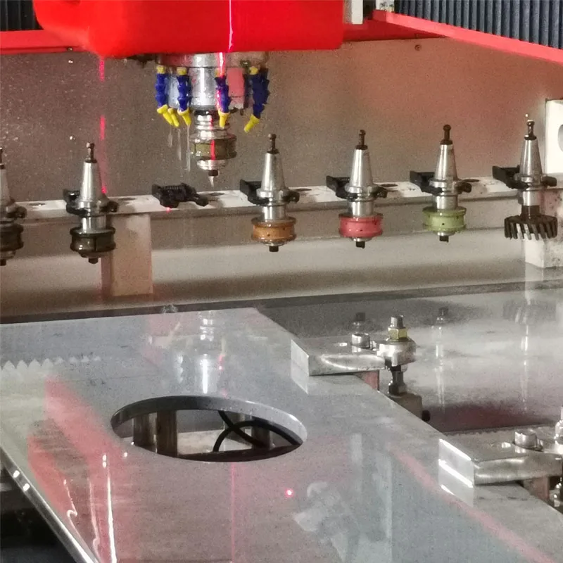 Hualong Machinery HLCNC-3319 Automatic stone countertop edge profiling and polishing machine CNC 3 Axis Stone Processing Center