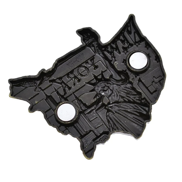 Color filled American flag the Stars and Stripes custom refrigerator magnet for tourist souvenirs