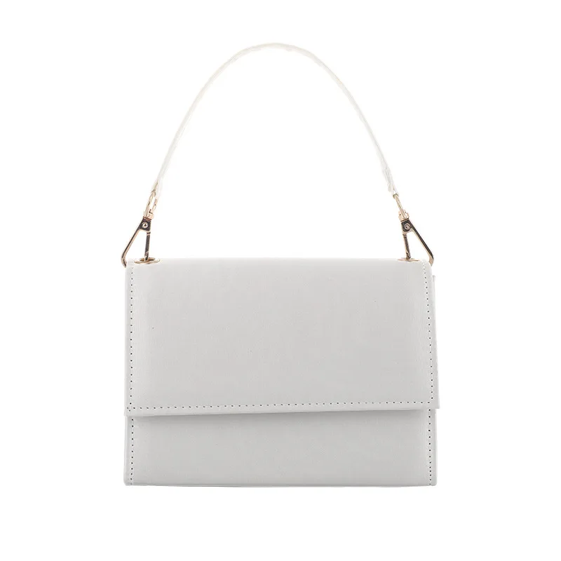 2022 Wholesale Latest Minimalistic Light Luxury Temperament White Hand Bags Handbags Clutch Evening Bag Elegant For Women