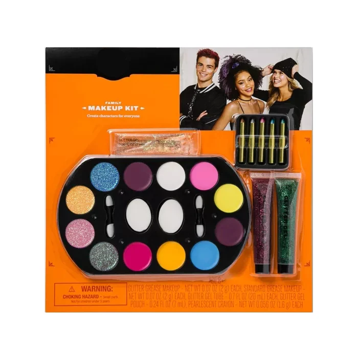 Low Price Professional Manufacture Wholesale 12 Colors Body Art for Kids Halloween Party Vegan Makeup Set Face Paint
