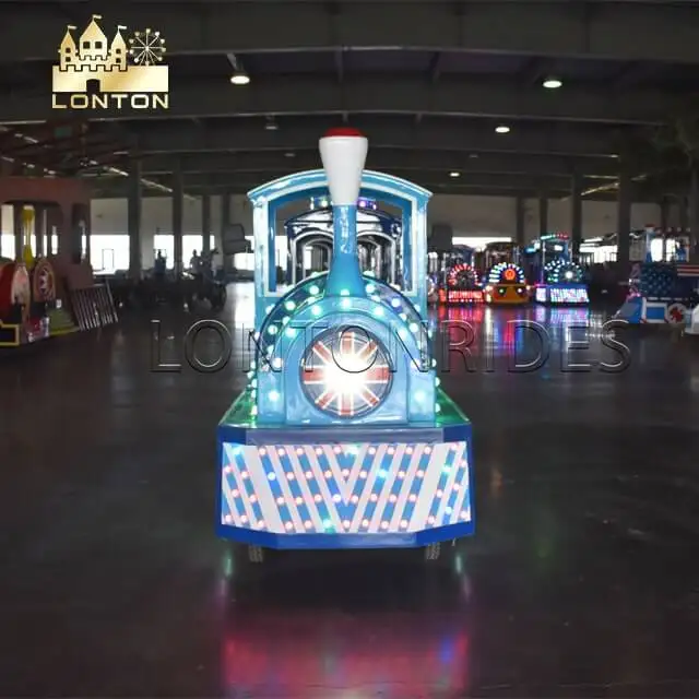 
Amusement Indoor fairground rides mini kids electric trackless train for sale 