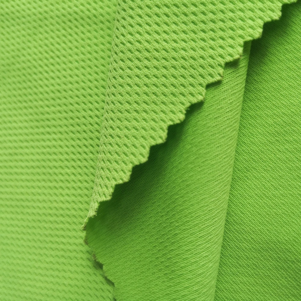 wholesale GRS certificate wicking recycle knitted fabric polyester for FILA dri fit shirts AH01