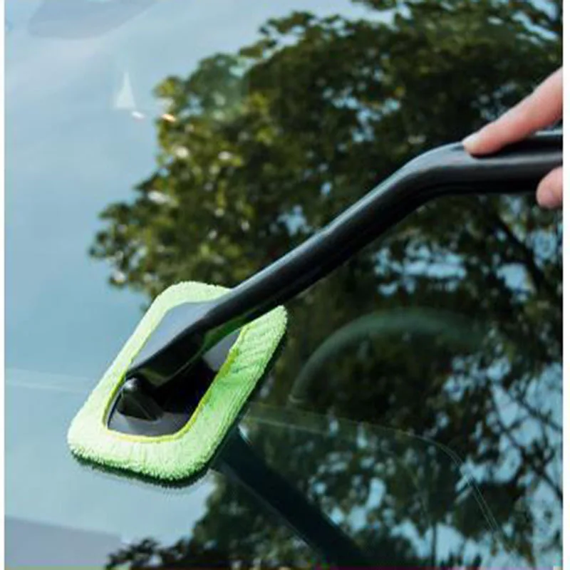 Car front windshield inner cleaning brush duster Window dusting tool clean car artifact supplies complete book