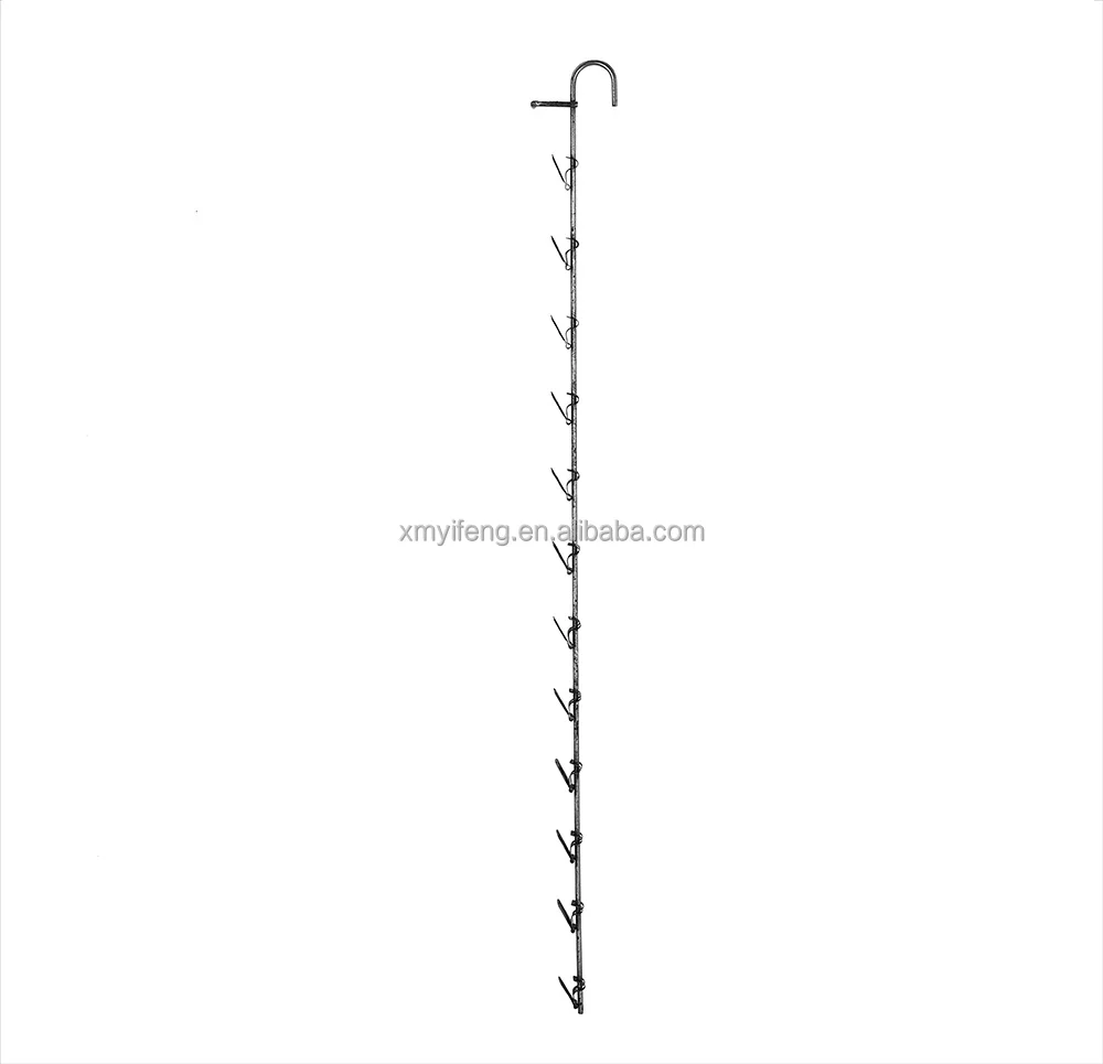 Wholesale Professional Manufacturer Supplier High Quality Supermarket Merchandising Metal Clip Strip Display Hooks