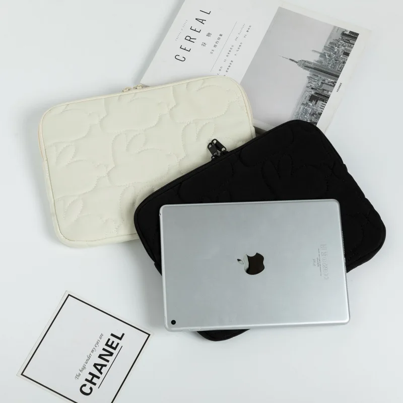 DICHOS new design cute netbook computer protect bag girl woman cute bread dog laptop iipad bags Women wholesale custom wholesale