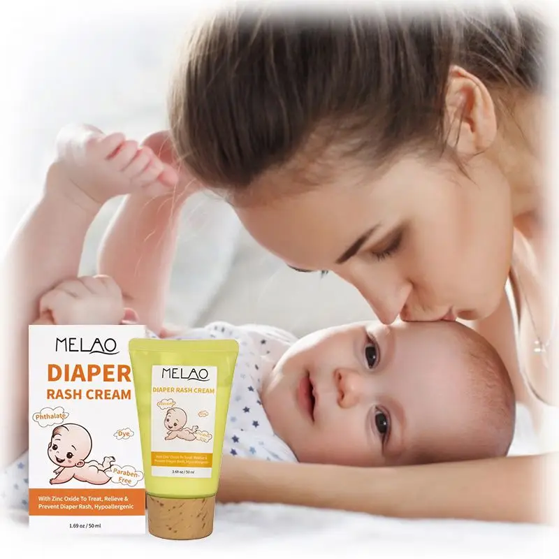 Wholesale Private Label Natural organic diaper rash cream for Moisturizing Smoothing baby skin care