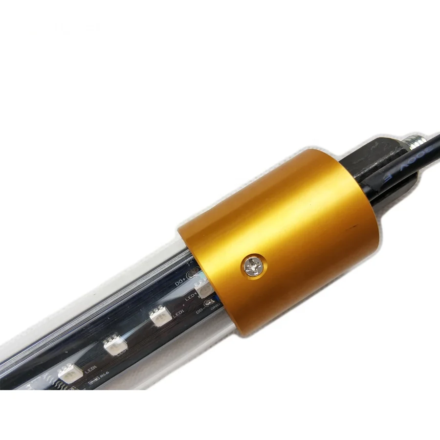 RGB RGBW 1 Meter 3D Music Led Pixel Tube LED Lights DMX Decorative Lighting Control by DMX Controller IP65 Arkaos Madmapper