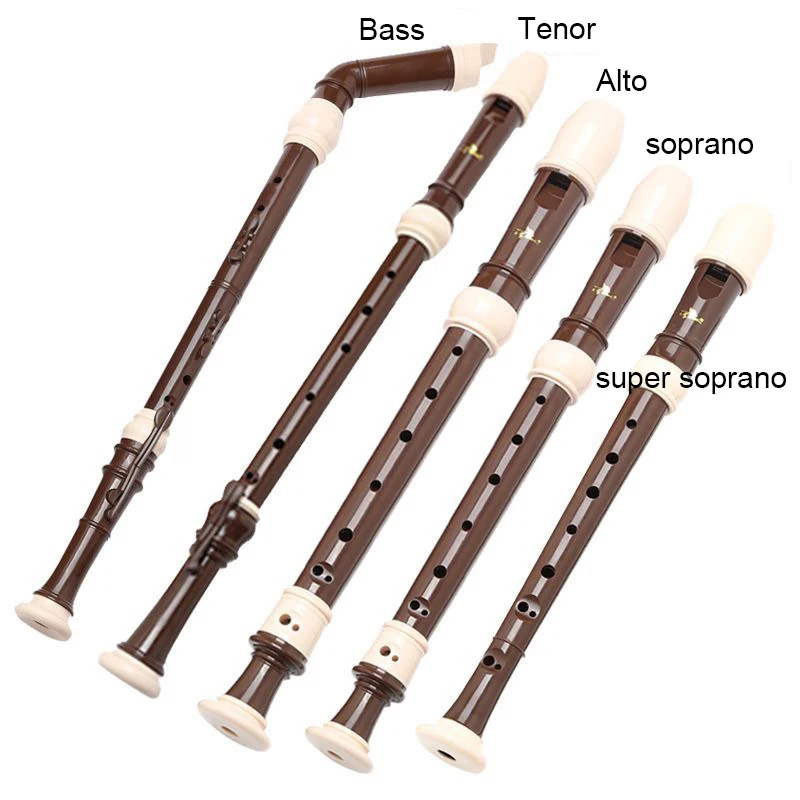 Good Quality swan brand Baroque style recorder, flute recorder set,Baroque style clarinet recorder