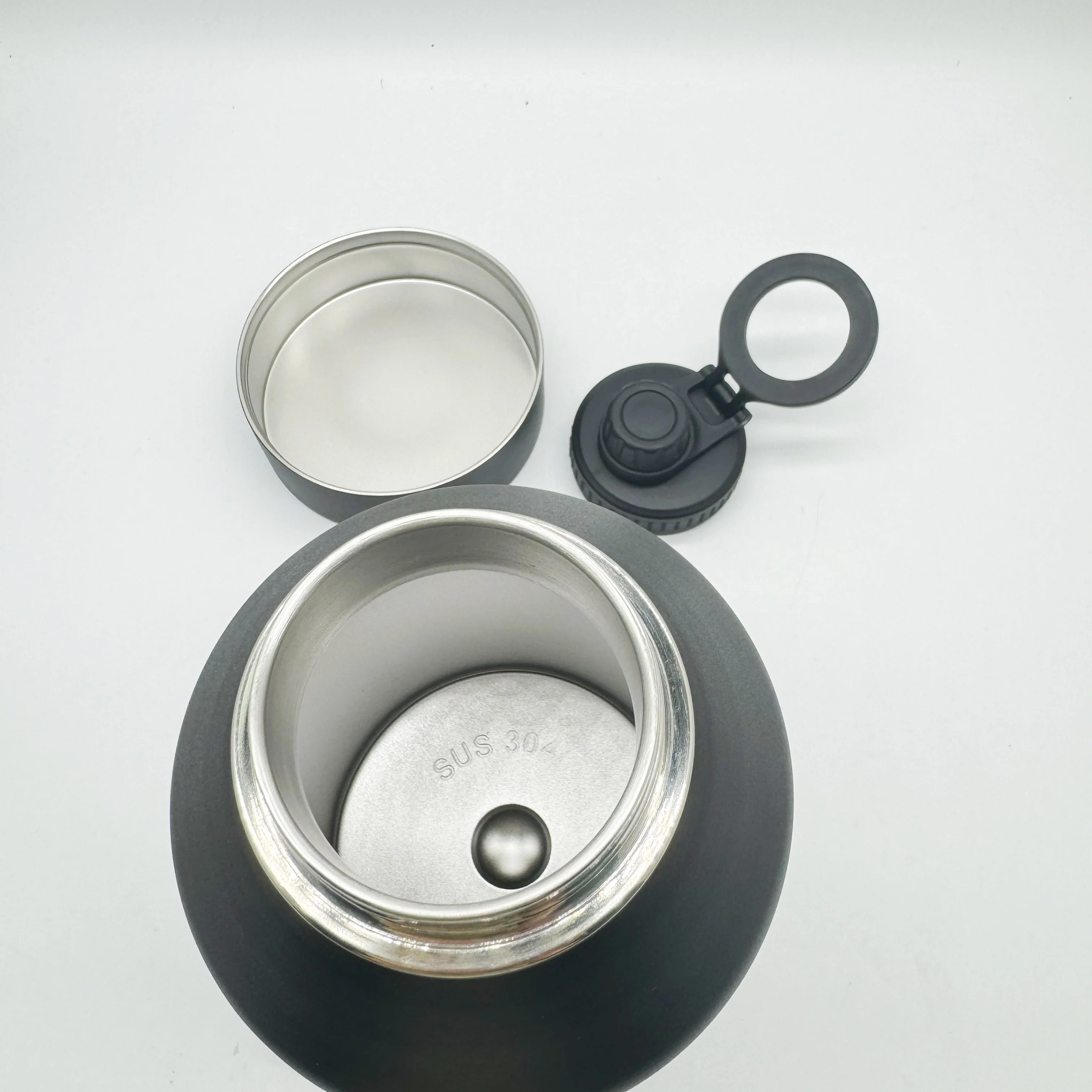 Magnetic Lid Double Wall Large Thermos Flask 3 in 1 Pet feeder Bottle Travel Dog Bowl Stainless Steel Insulated Dog Water Bottle