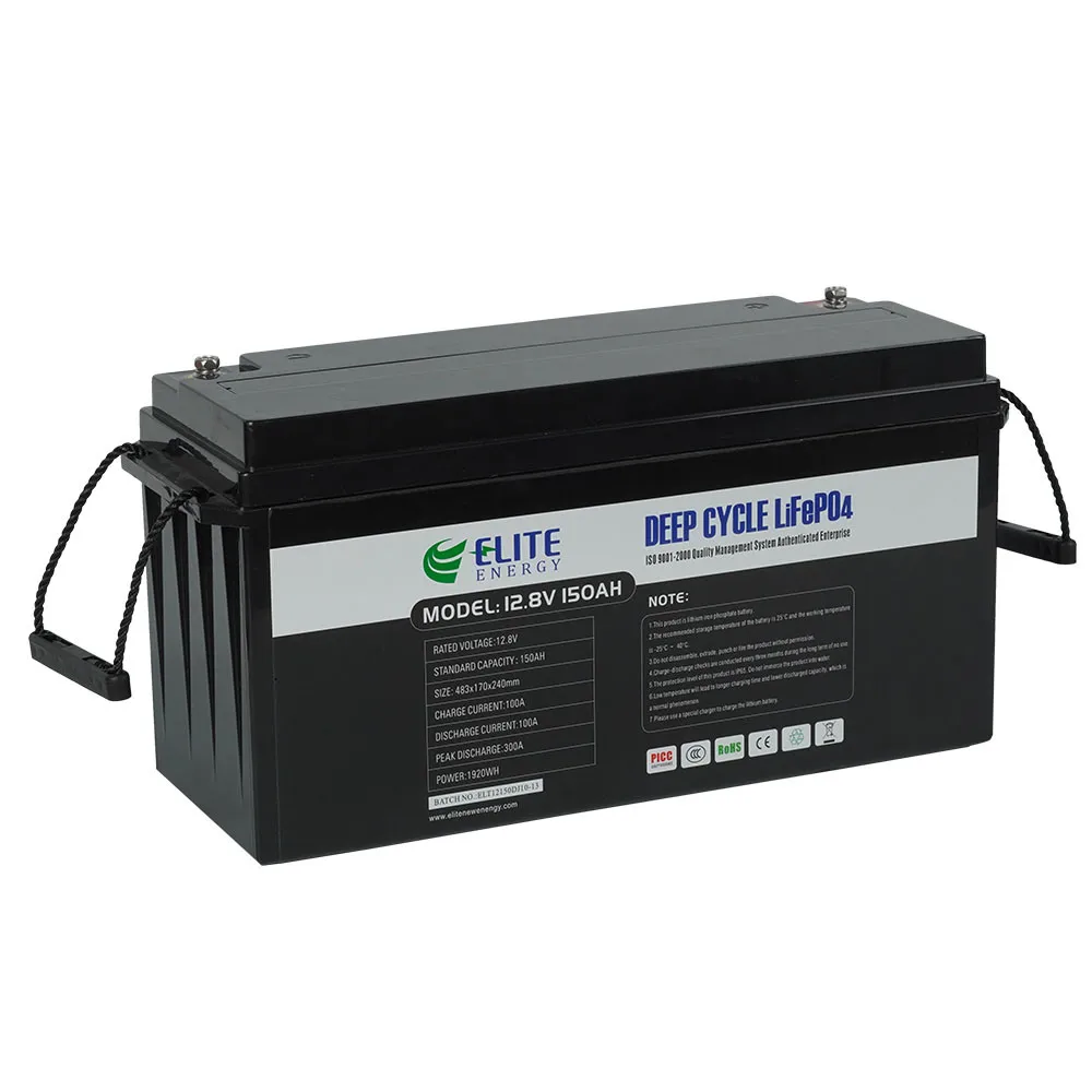 Elite 12 volt 150 ah inverter battery 12v 150ah cheapest home taltibular battery 12v 150 ah lithium phosphate battery for solar
