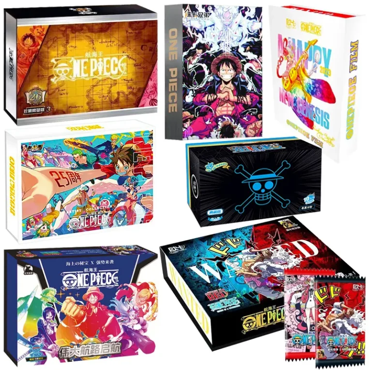 Аниме одна из частей коллекционная карточка Luffy Zoro Nami Chopper Franky Booster Box TCG Battle Trading Card Packs игрушка для детей