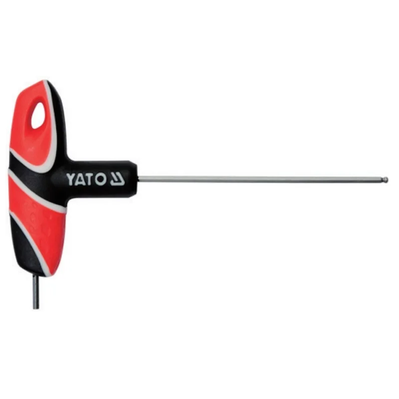 Ято YT-05585 T-HANDLE шестигранный ключ W. Шар 2 5 мм авторемонтный строительный инструмент ALLEN KEY TYPE SPECIFICATION