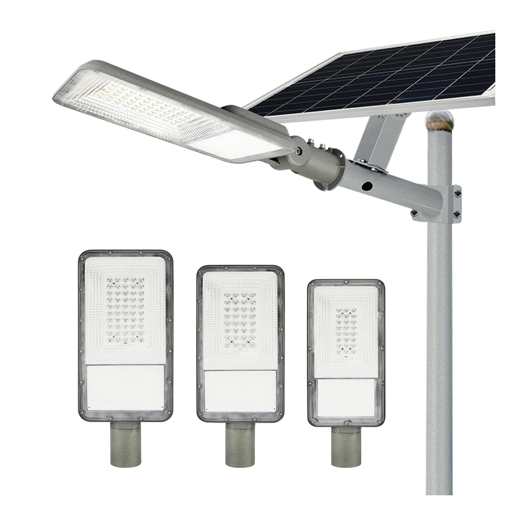 KCD high lumen waterproof ip65 outdoor commercial china wholesale price led solar lamps 30w 60w 100w 150w solar street light