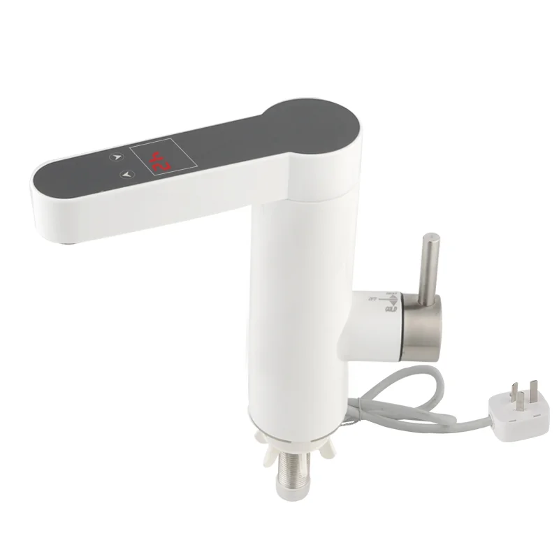 hight quality water saving faucet hight quality ABS engineering plastic LED digital display water heater faucet  kitchen faucet