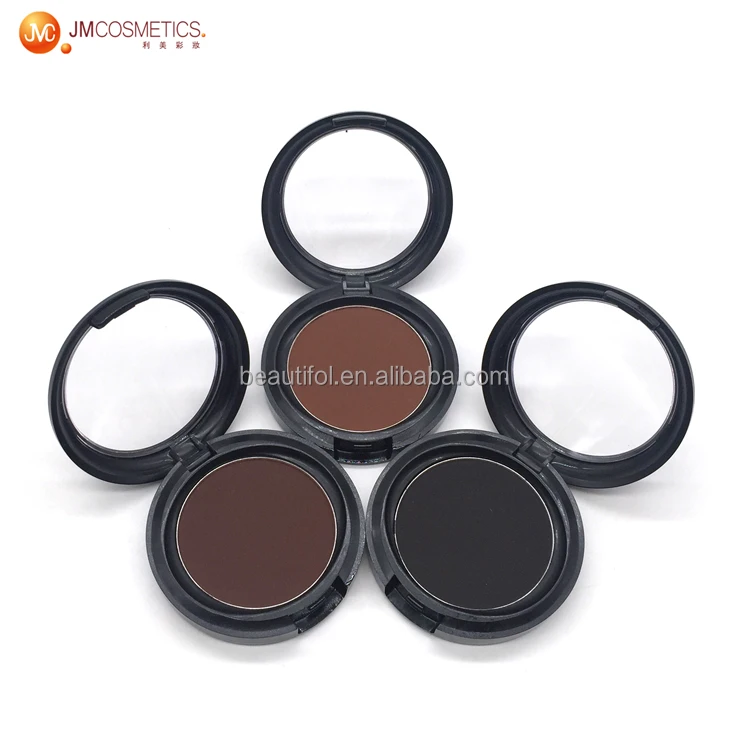 Private label custom cosmetics monochrome eyeshadow concealer earth tones eyeshadow palette