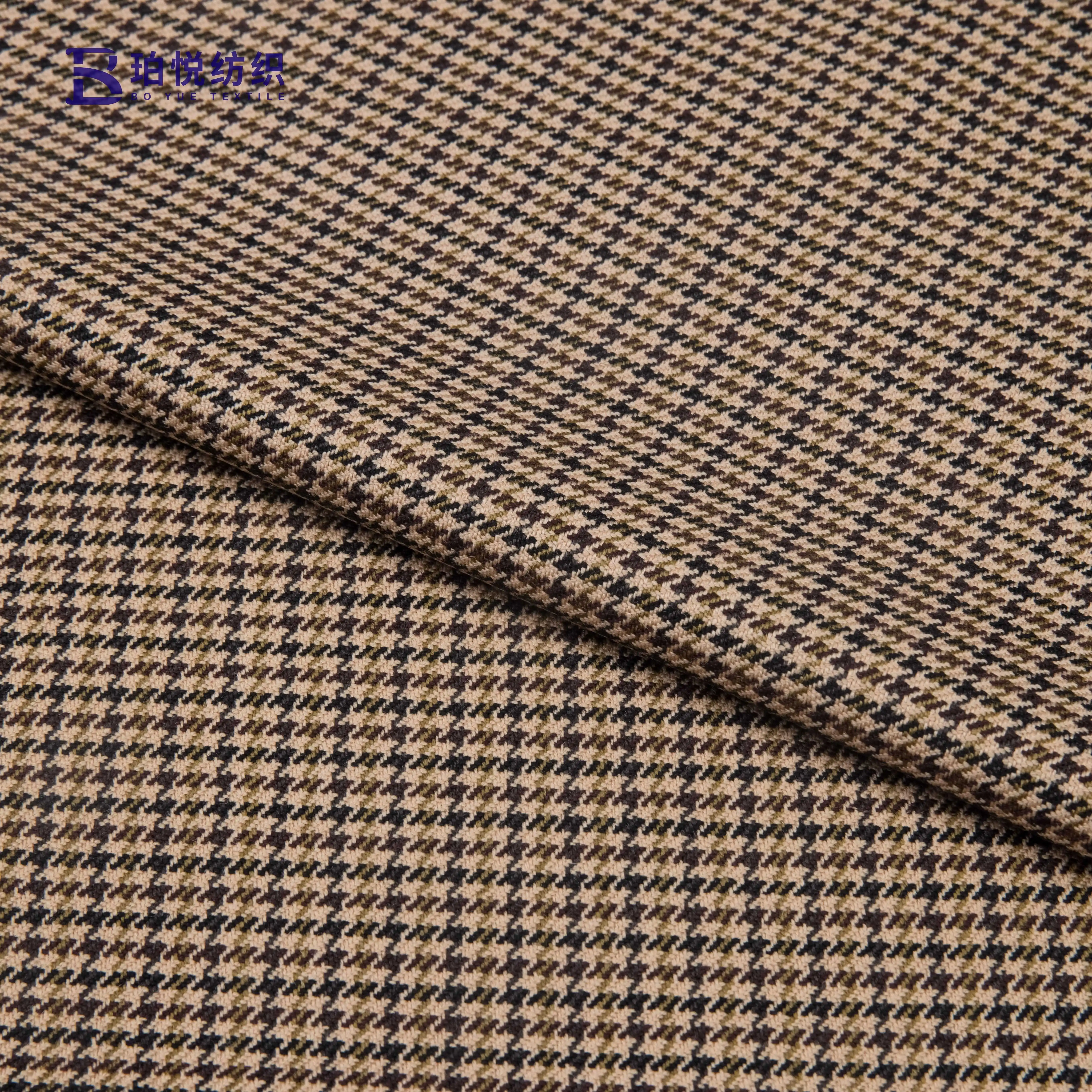 tweed wool fabric coat fabric100%wool/WP7030/WP5worsted  fabric wool polyester fabric in stock   for suit  Coat overcoat outfit