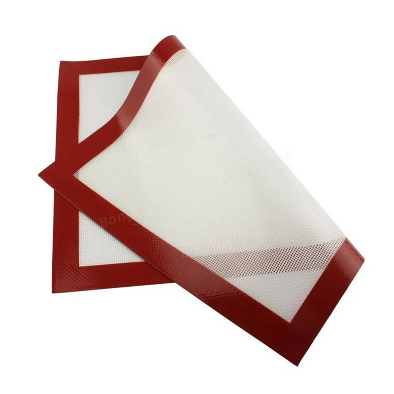 Larger Size Professional Kitchen Tool Silicone Coated Fiber Glass Nonstick Cake Pastry Macaron Baking Mat