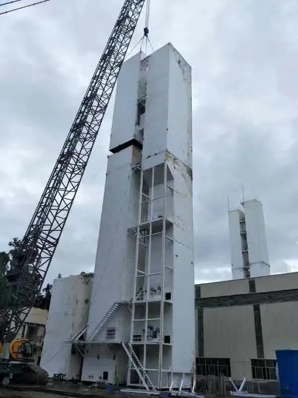 On site cryogenic air separation unit ASU for Oxygen Nitrogen Argon