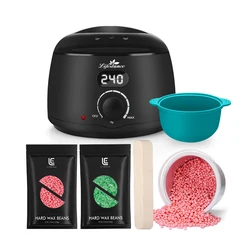 Lcorewax one year warranted electric wax warmer wax hair removal kit