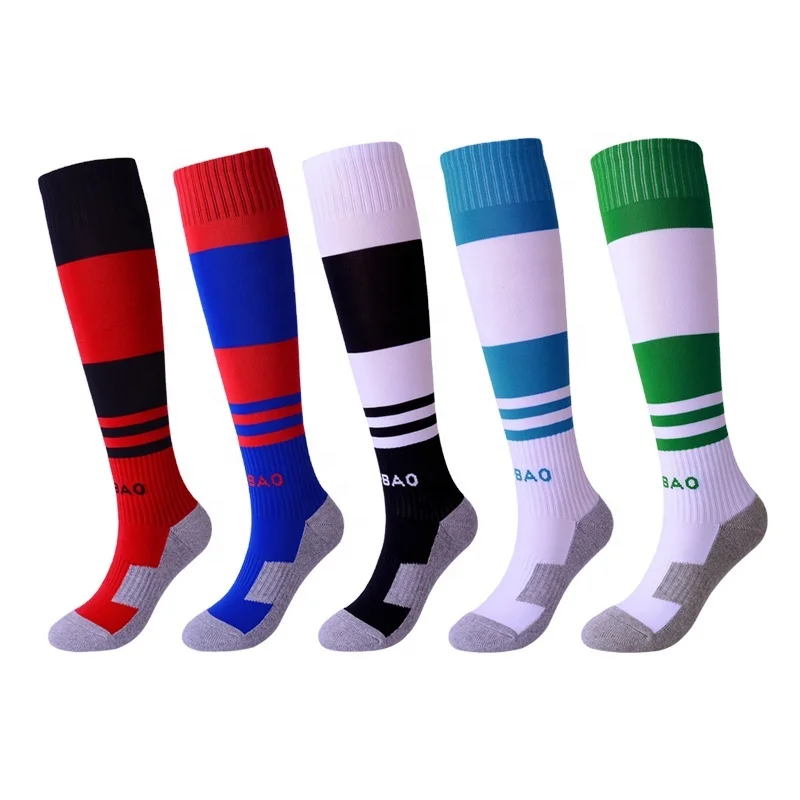 Детские футбольные носки, футбольные хоккейные чулки до колена